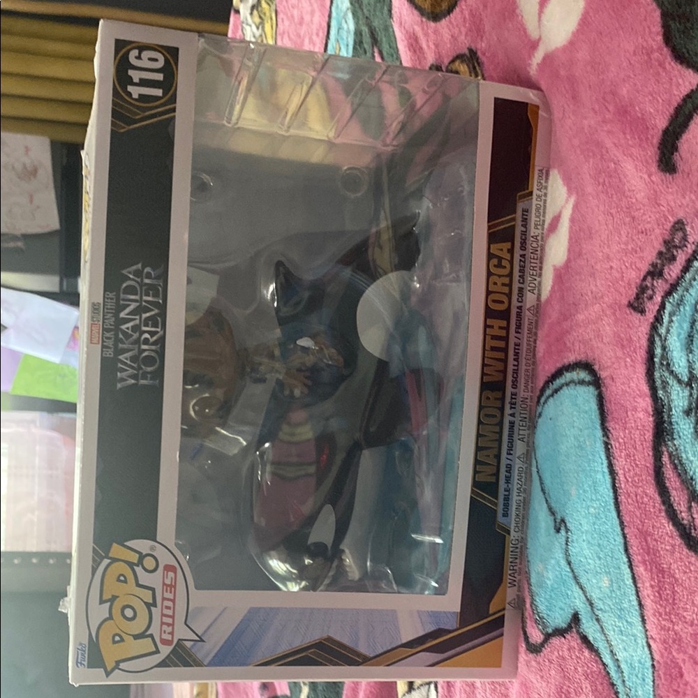 Funko Pop! Namor with Orca Figure